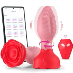 Anal Vibrator Plug Vibration App GM-561 Rot
