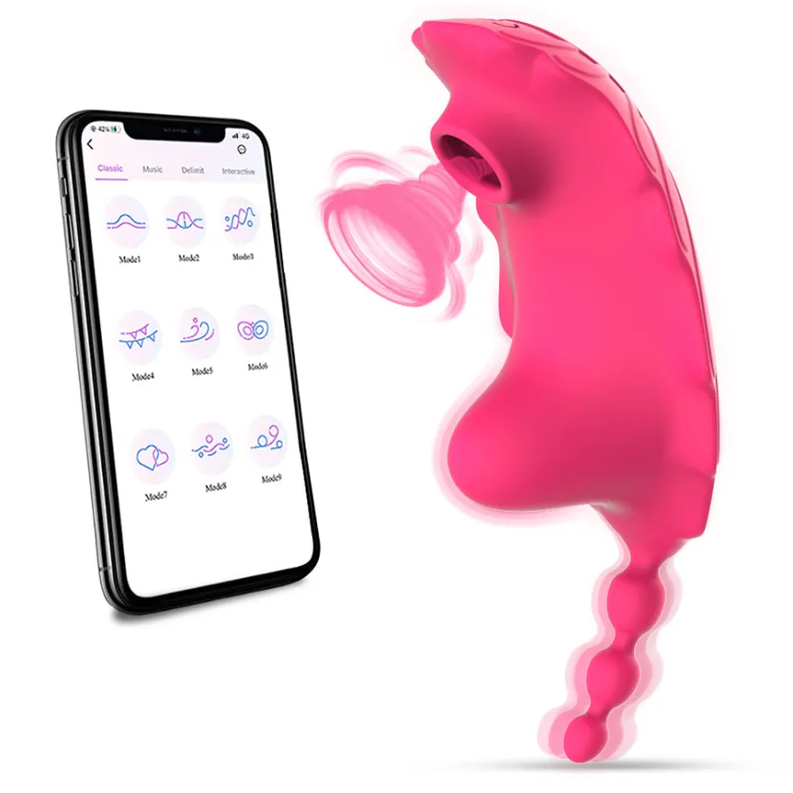 Auflege Panty Vibrator Stimulation Klitoris GM-384 Pink