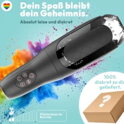 Automatischer Masturbator mit Vibration & Saugfunktion