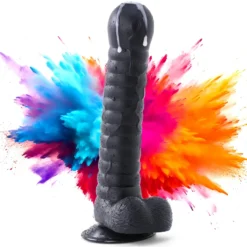 27cm Dildo no Vibrator Sex Toy Saugnapf Penis Anal PVC 3D Adern Hoden