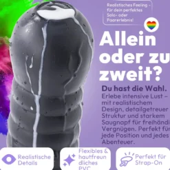 27cm Dildo no Vibrator Sex Toy Saugnapf Penis Anal PVC 3D Adern Hoden