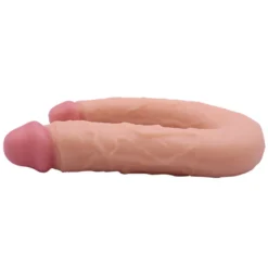 40cm Doppel Dildo PVC 3D Adern Hoden