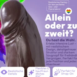 41cm XXL Dildo 3D Adern Hoden