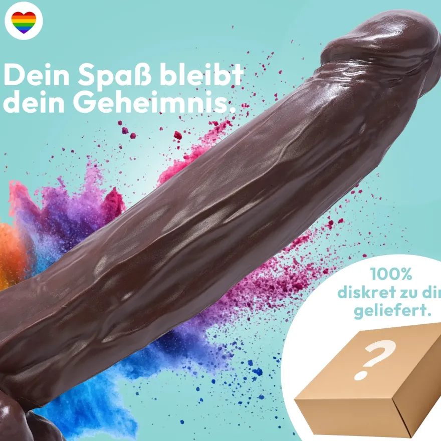 41cm XXL Dildo 3D Adern Hoden