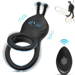 Cock Penis Hoden Ring Vibrator Akku GM-477