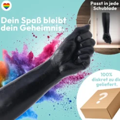 Dildo Fisthand - Riesendildo - Sexspielzeug Arm Fisting Fetisch BDSM 37 cm Lang