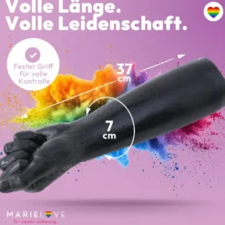 Dildo Fisthand - Riesendildo - Sexspielzeug Arm Fisting Fetisch BDSM 37 cm Lang