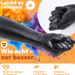 Dildo Fisthand - Riesendildo - Sexspielzeug Arm Fisting Fetisch BDSM 37 cm Lang