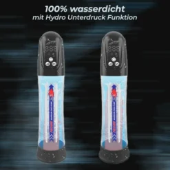 Elektrische Penispumpe mit Saugfunktion