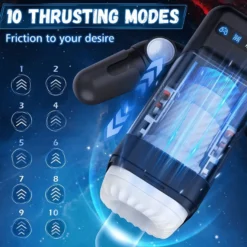 Elektrischer Masturbator Blowjob Simulator Joystick