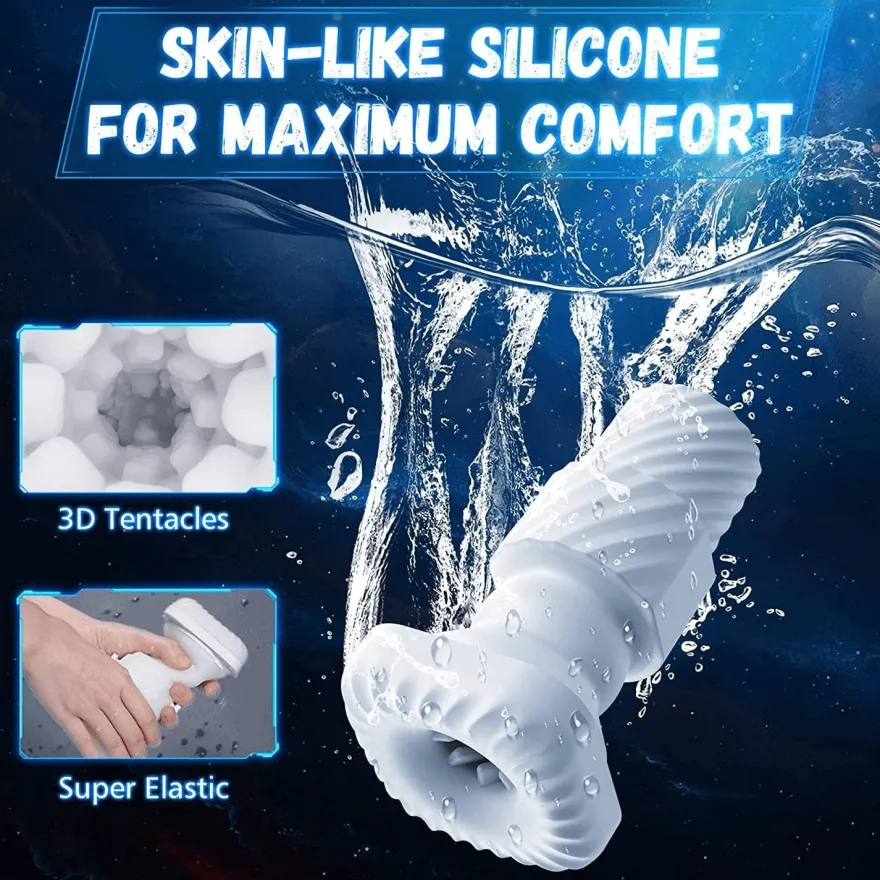 Elektrischer Masturbator Blowjob Simulator Joystick