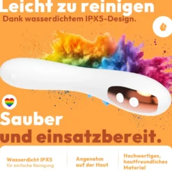 G-Punkt Vibrator mit Wärmefunktion & Rotlicht