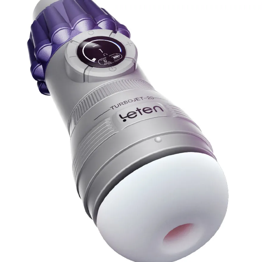 Leten Turbojet-20 Deep Throat Saug- & Stark Vibration Masturbator