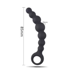 marielove Analplug Anal Kette aus Silikon 185mm