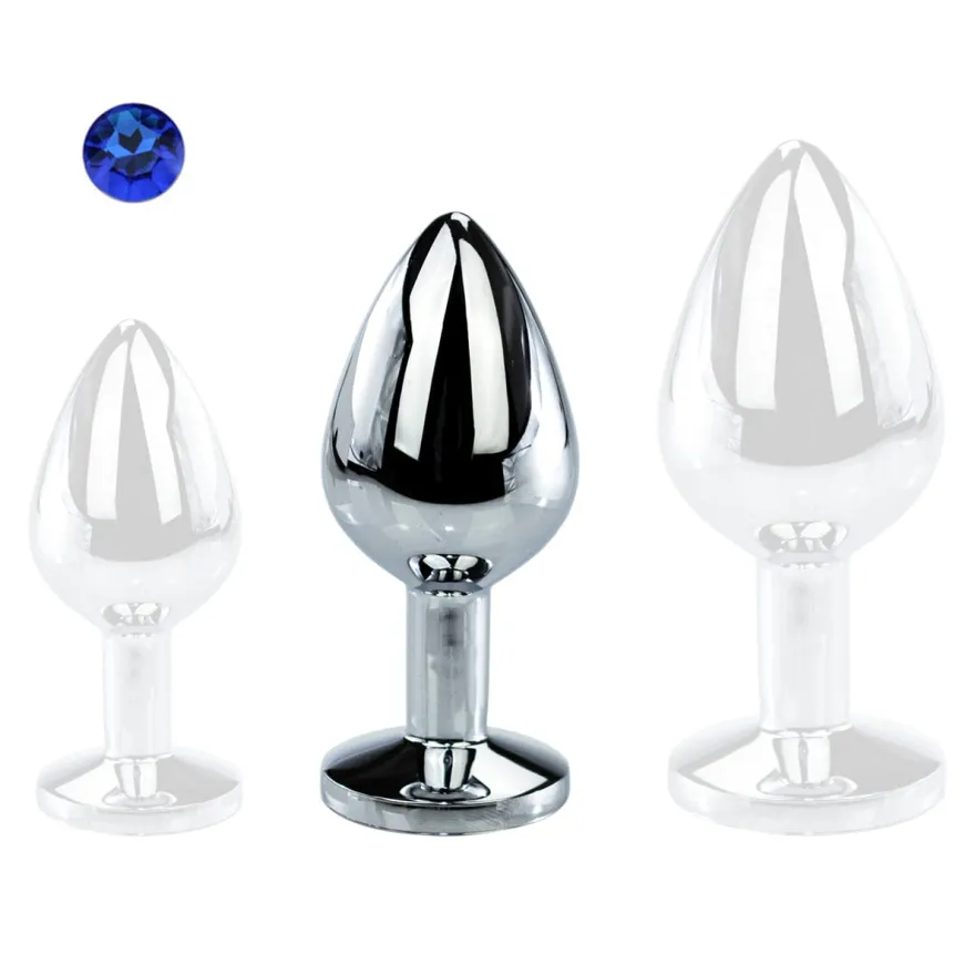 marielove Analplug Blau S,M,L
