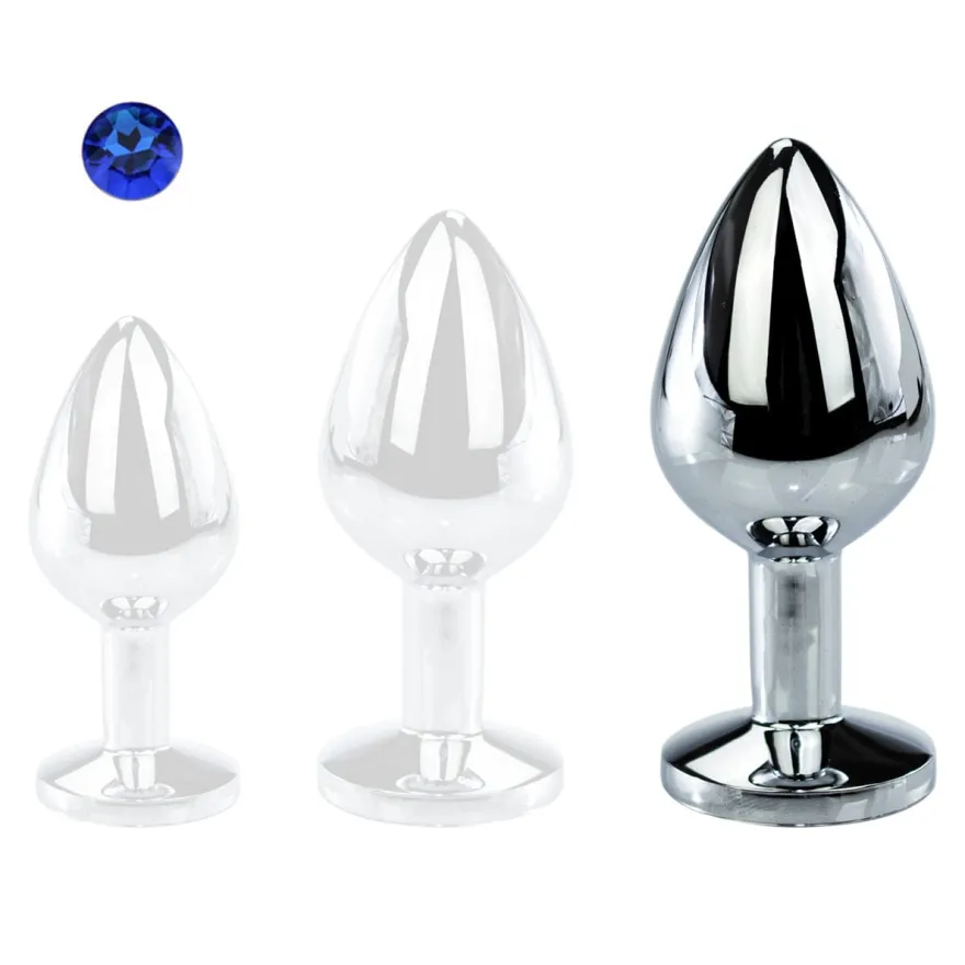 marielove Analplug Blau S,M,L