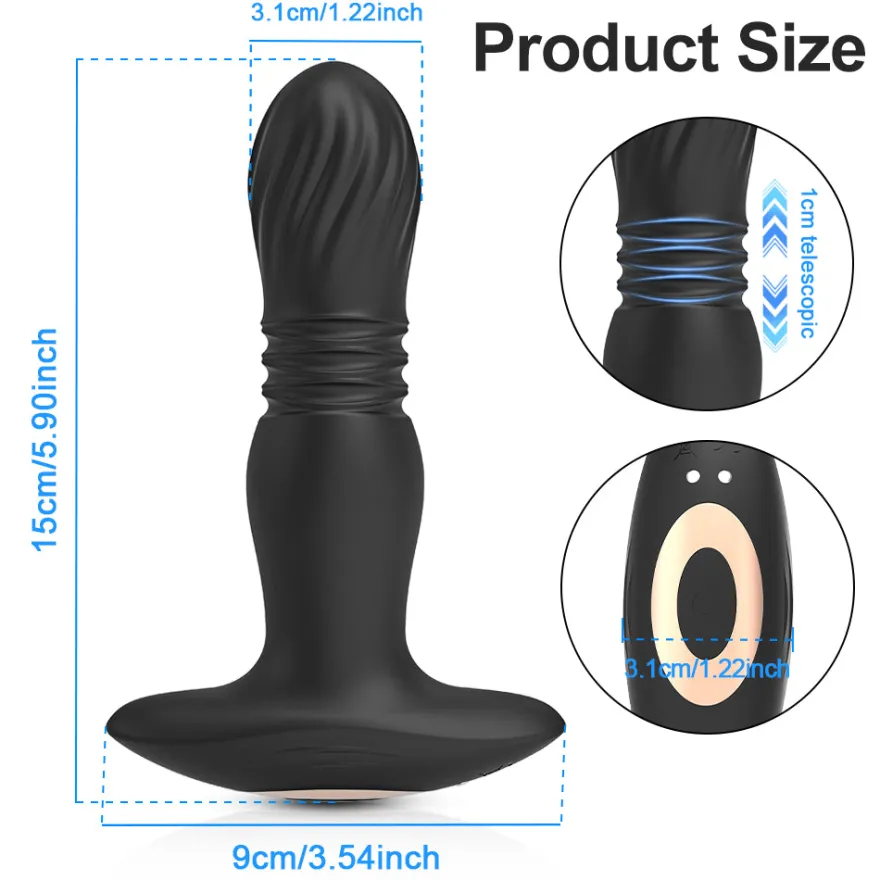 marielove Anal Plug Vibrator mit App