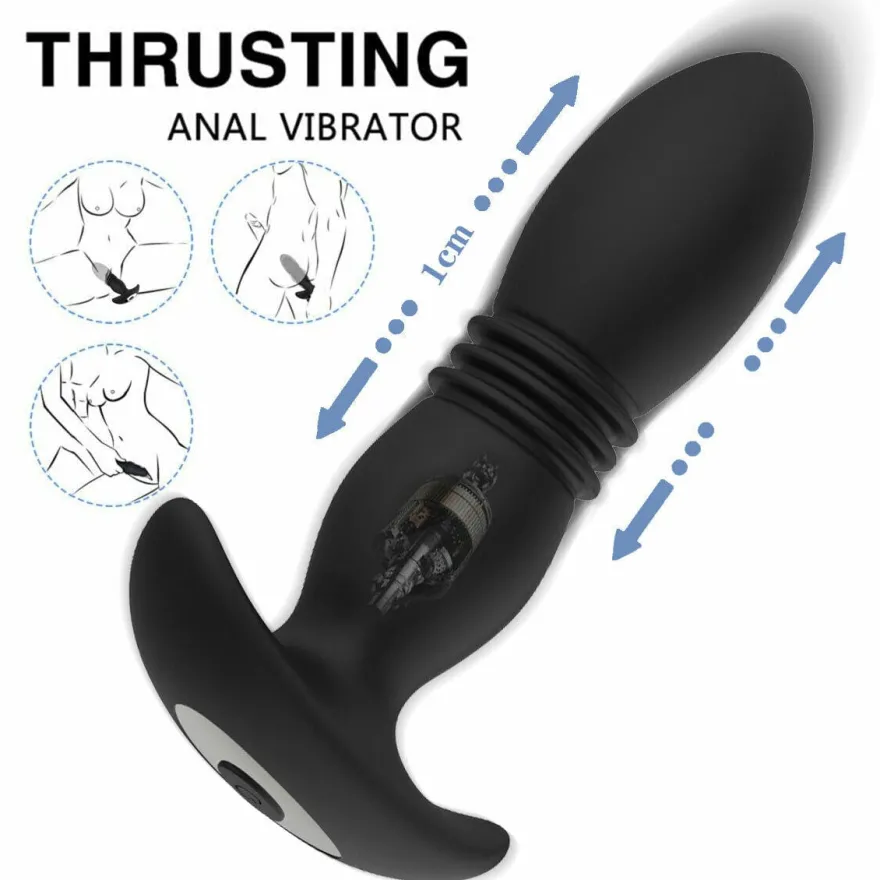 marielove Analvibrator mit Fernbedienung