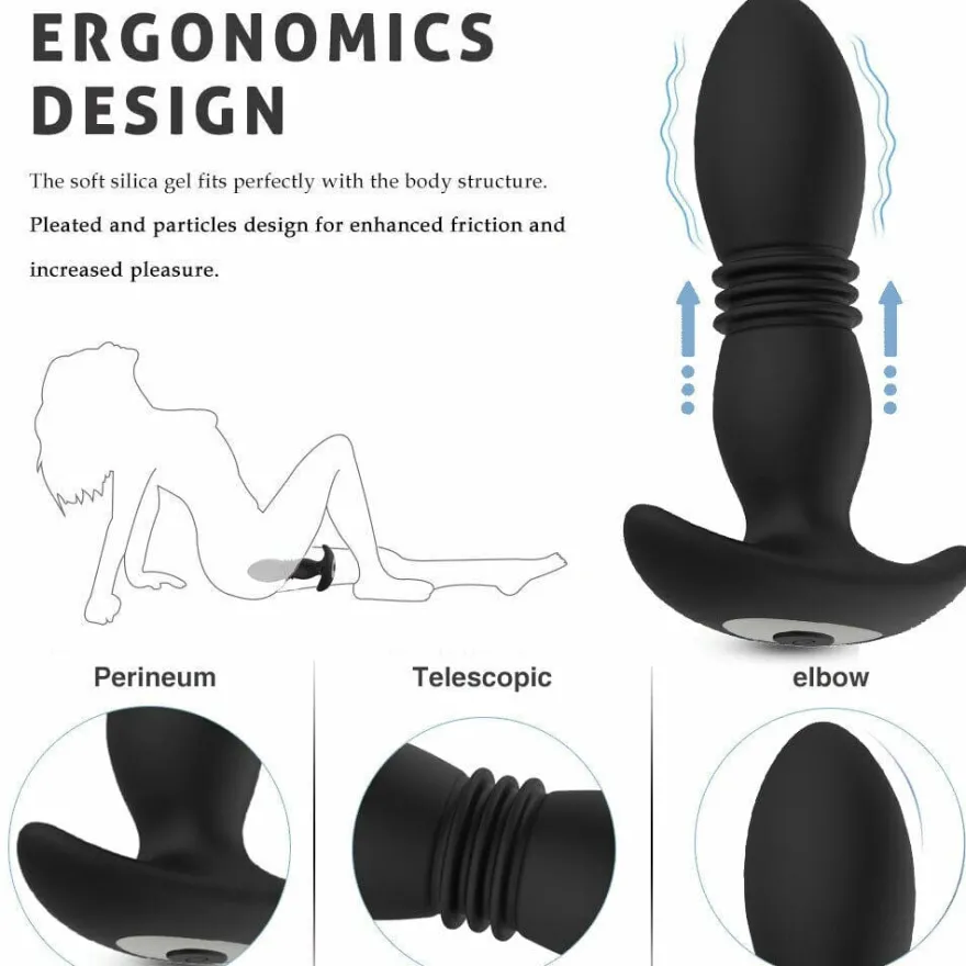 marielove Analvibrator mit Fernbedienung