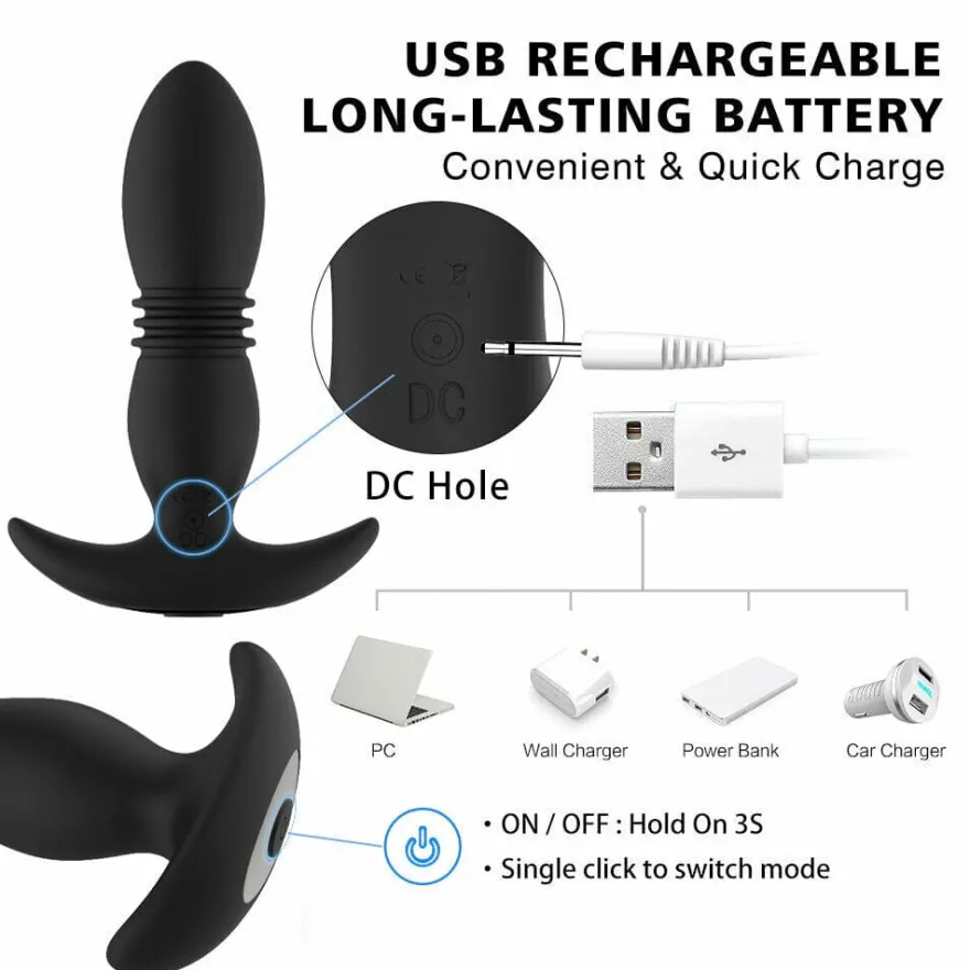 marielove Analvibrator mit Fernbedienung