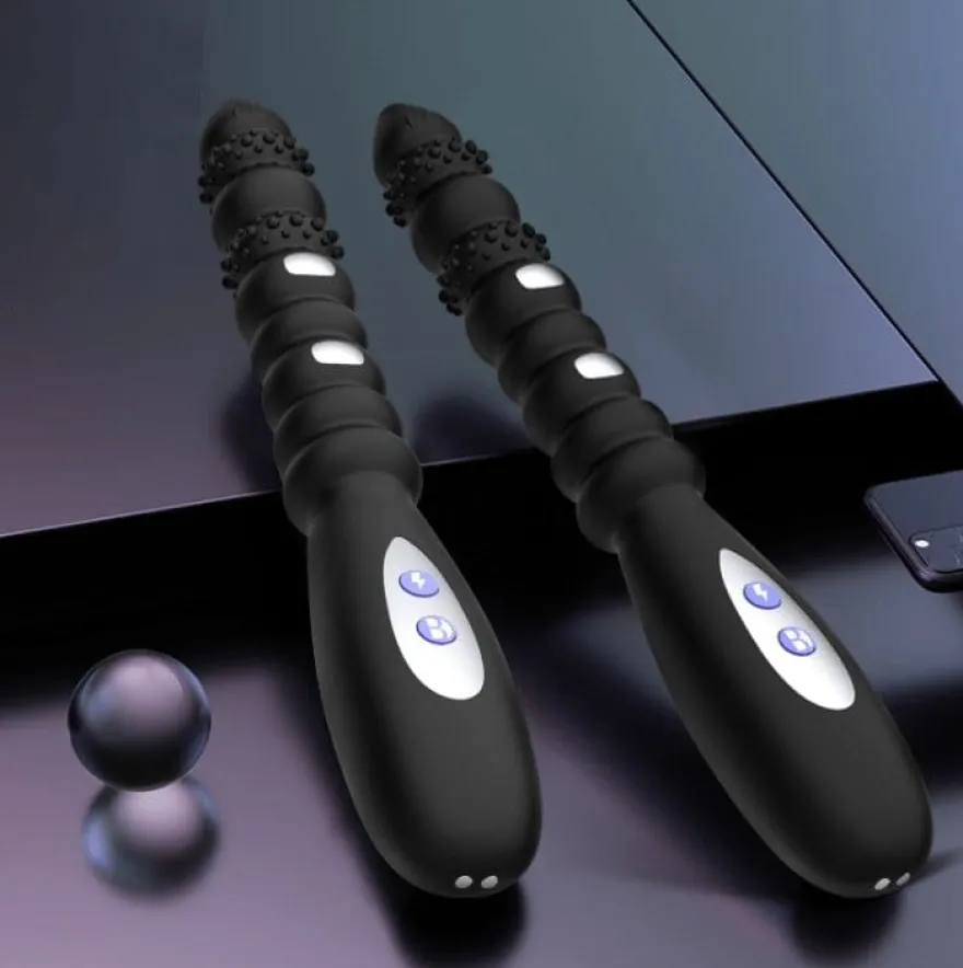 marielove Analvibrator mit Perlen