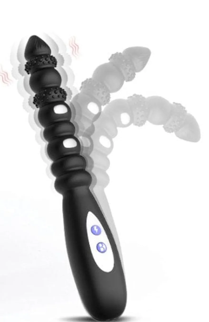 marielove Analvibrator mit Perlen