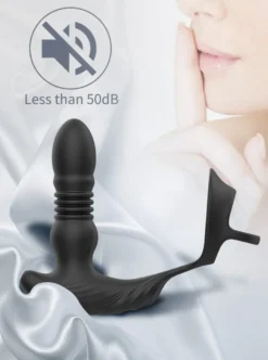 marielove Analvibrator Penis-Hoden-Ring mit Analvibrator