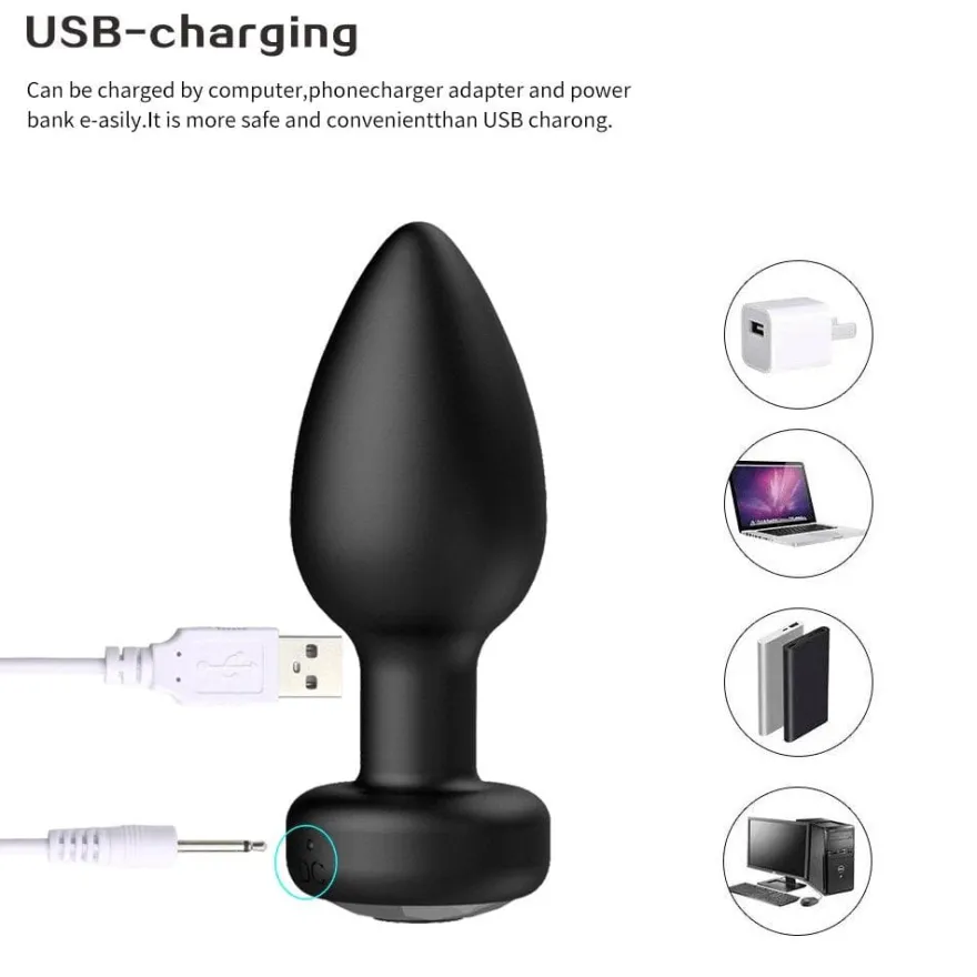 marielove Anal Vibrator Plug mit Fernbedienung