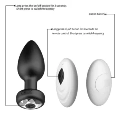 marielove Anal Vibrator Plug mit Fernbedienung