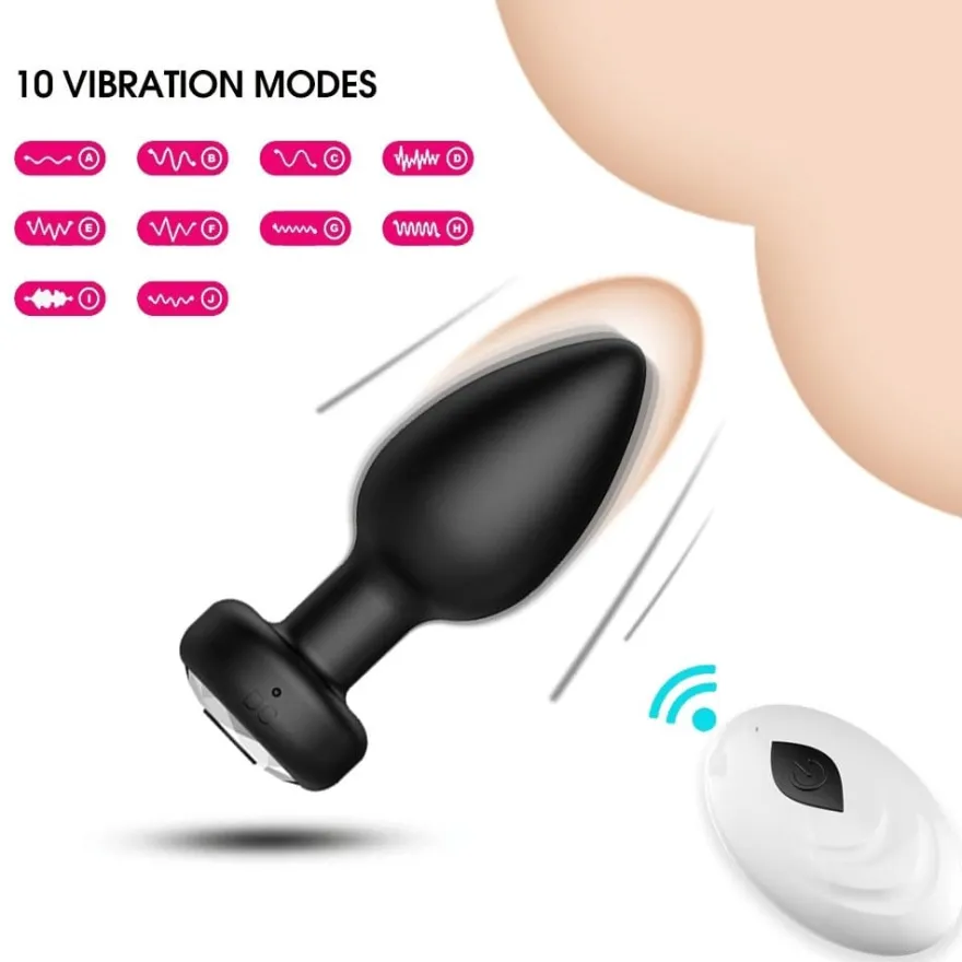marielove Anal Vibrator Plug mit Fernbedienung