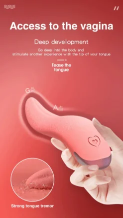 marielove Auflege Panty Vibrator Zunge