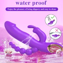 marielove 20cm Rabbit Vibrator 3in1 Stimulation