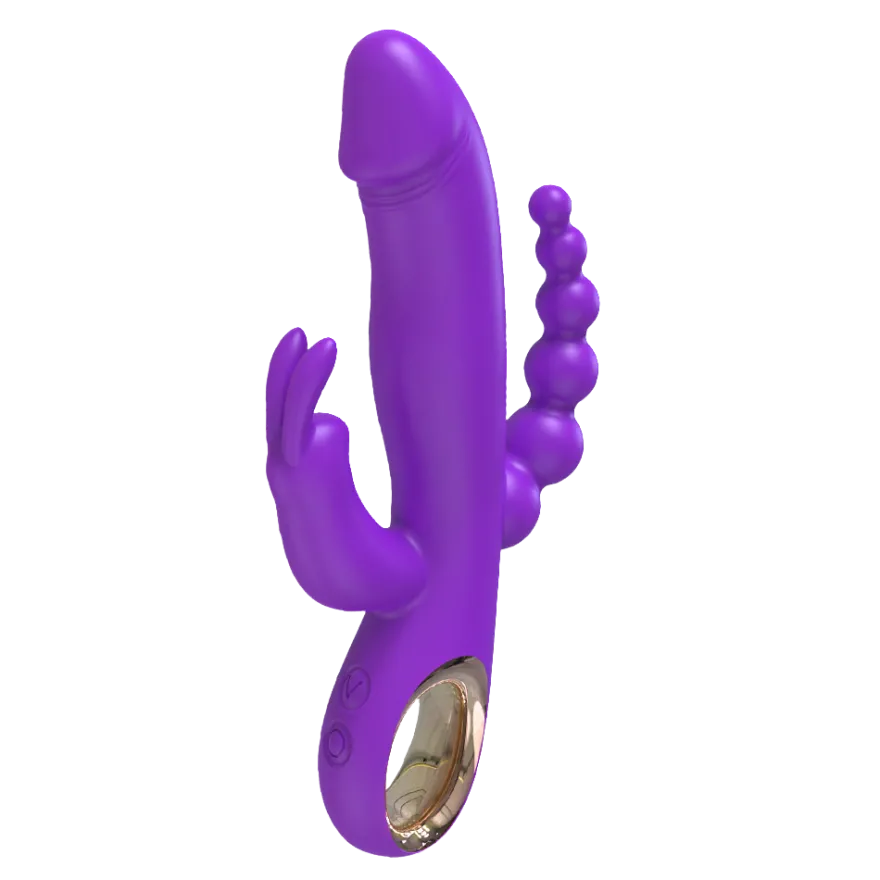 marielove 20cm Rabbit Vibrator 3in1 Stimulation