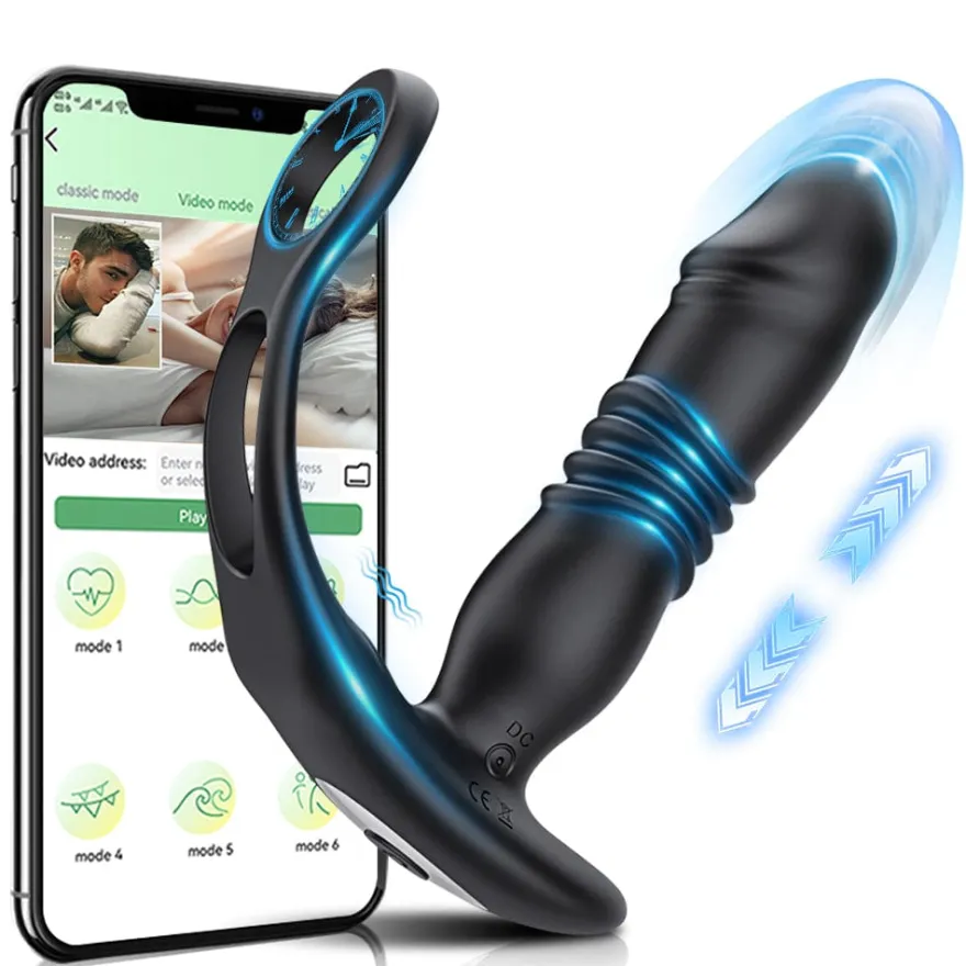 marielove Cockring mit Prostata Vibrator mit App