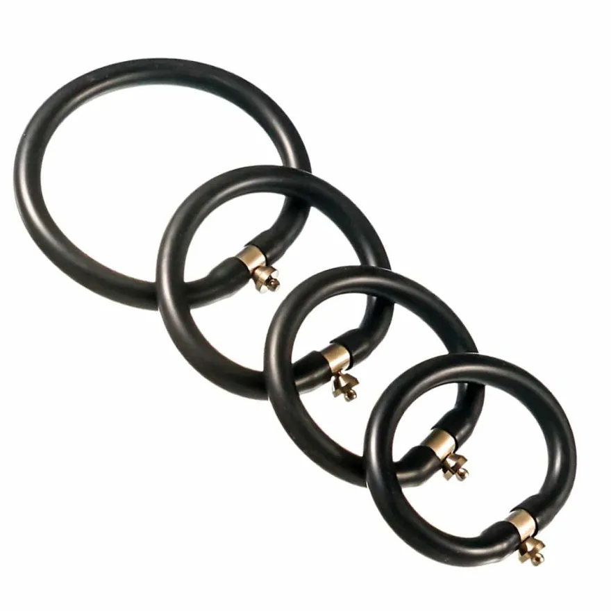 marielove E-Stim Toys Reizstromschlaufen 4 Stück 3.5mm Snap