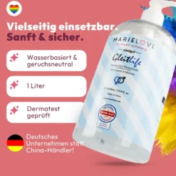 Marielove Gleitgel auf Wasserbasis 1000ml geschmackslos