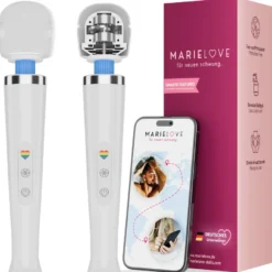 marielove Magic Wand Vibrator Magic Wand Akku Weiß