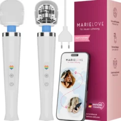 marielove Magic Wand Vibrator Magic Wand Netz Weiß