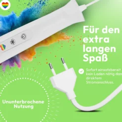 marielove Magic Wand Vibrator Magic Wand Netz Weiß