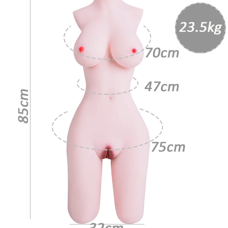 marielove Masturbator Torso Heidi-Gesa Körper mit Vibration und Stöhnfunktion