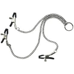 marielove Nippelklemmen Nippelklemmen 3er mit Kette