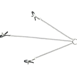 marielove Nippelklemmen Nippelklemmen 3er mit Kette