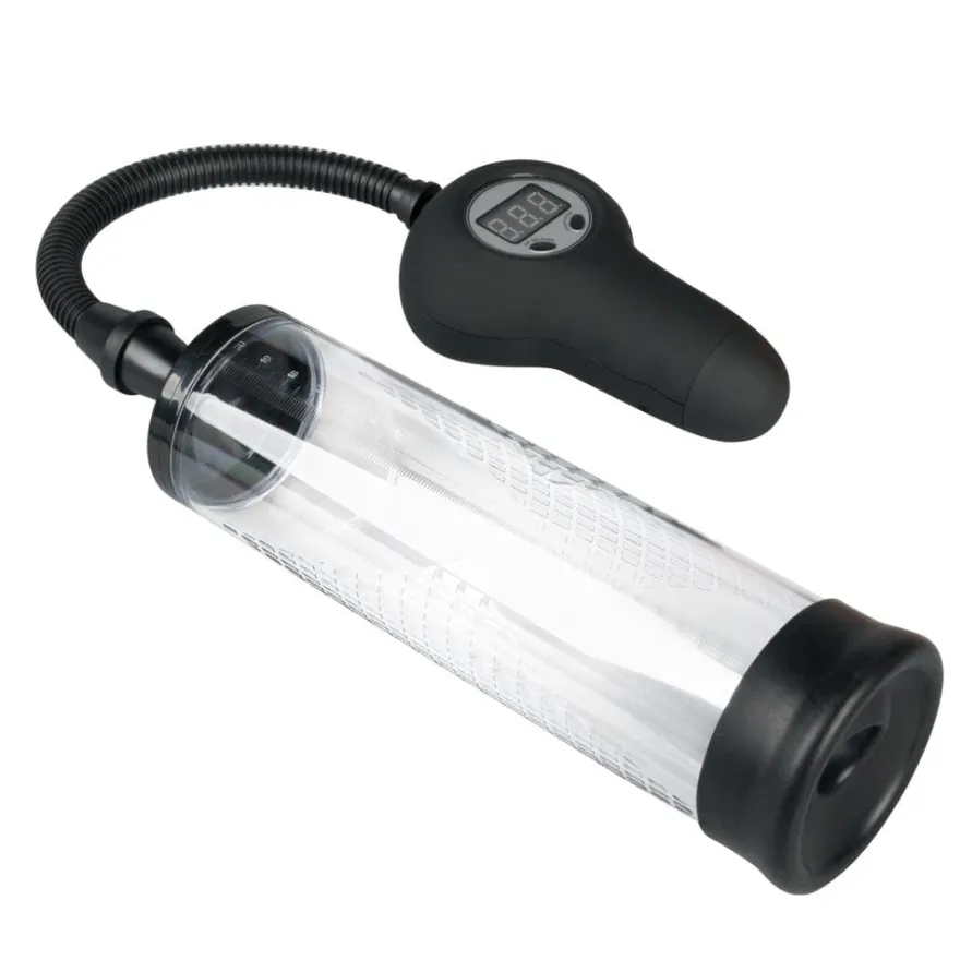 marielove Penis Pumpe elektrisch mit LCD Manometer