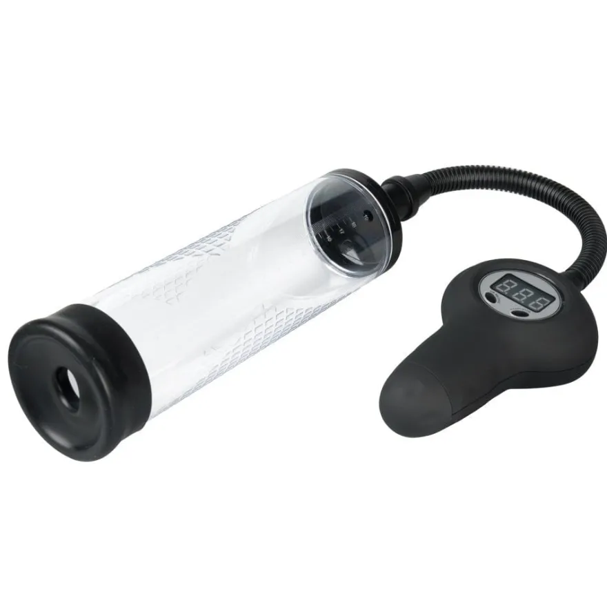 marielove Penis Pumpe elektrisch mit LCD Manometer