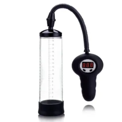 marielove Penis Pumpe elektrisch mit LCD Manometer