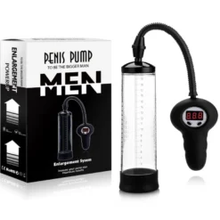 marielove Penis Pumpe elektrisch mit LCD Manometer