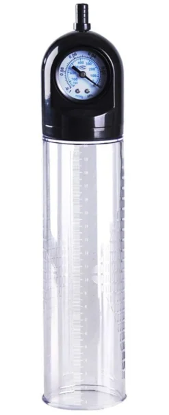 marielove Penis Pumpe mit Zuggriff und Manometer