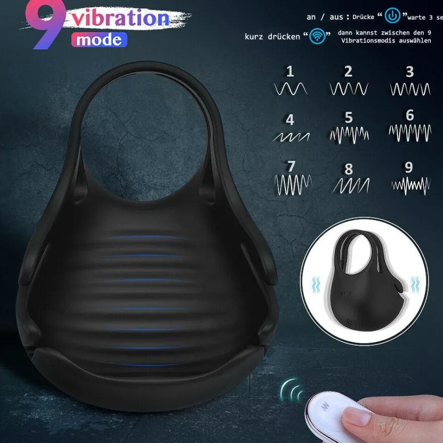 marielove Penisring mit Hodenvibrator