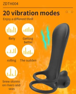 marielove Penisring mit Vibration und Fernbedienung