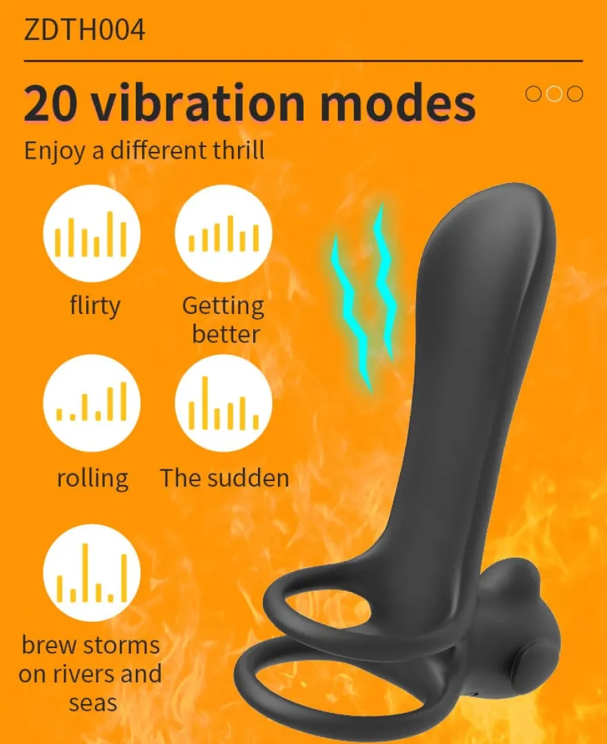 marielove Penisring mit Vibration und Fernbedienung